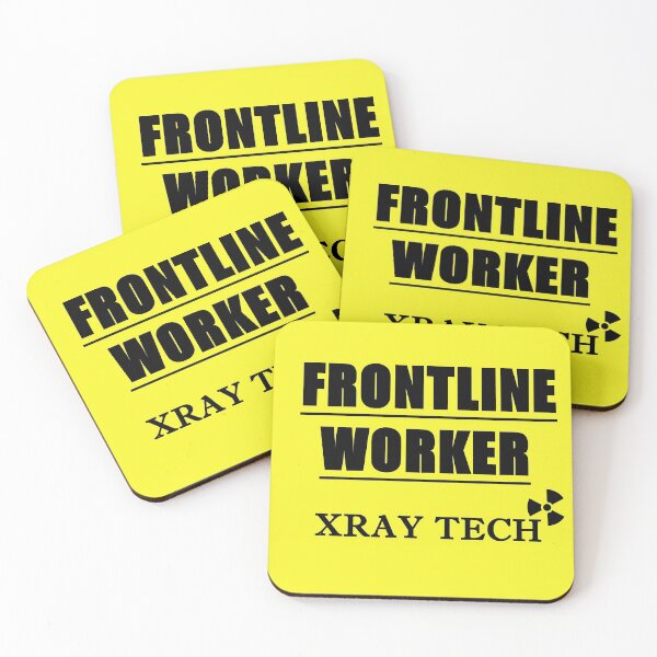 Item preview, FRONTLINE WORKER: XRAY TECH - Highlighter Yellow designed and sold by HumerusHumor.