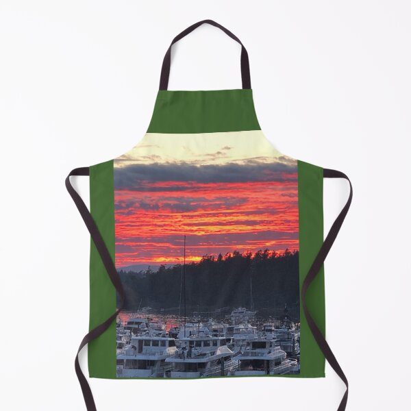 Item preview, Sunset in the harbor designed and sold by FridayHarborMan.