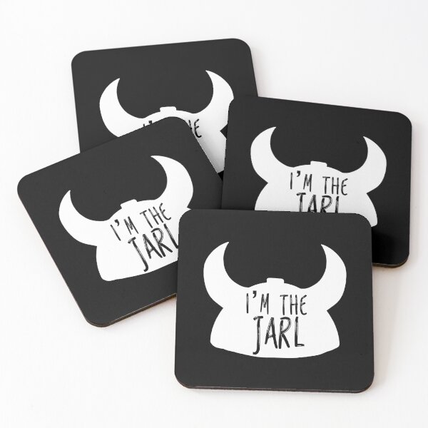 Item preview, I'm the Jarl - Vikings inspired design - Champions of Midgard board game (white) designed and sold by Artbyacat.