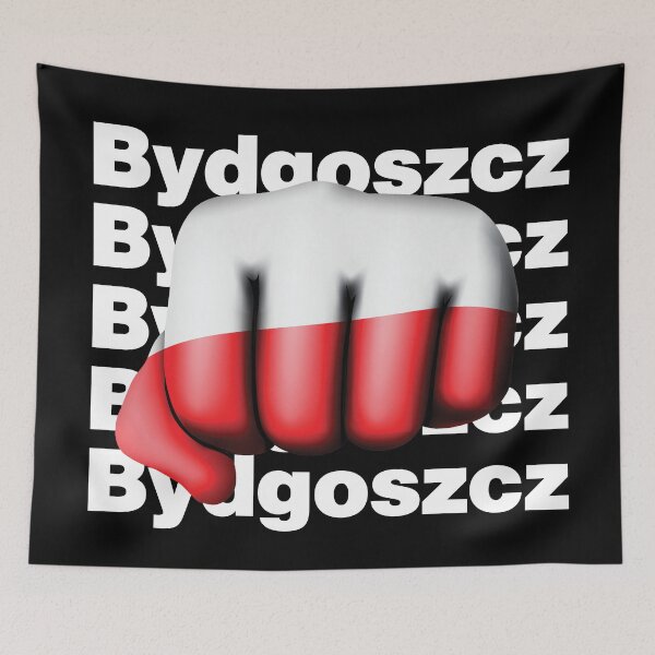 Artikelvorschau, Starke Bydgoszcz Polski Faust polnische Flagge  entworfen und verkauft von elhefe.