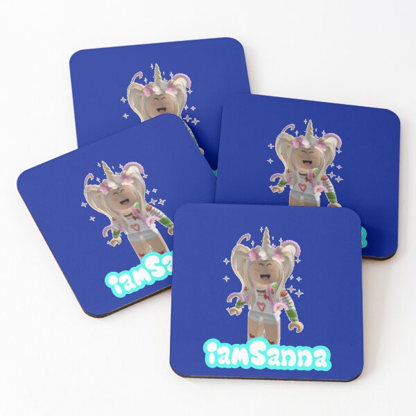 Item preview, iamSanna Loves Unicorns BLUE designed and sold by Totkisha1.