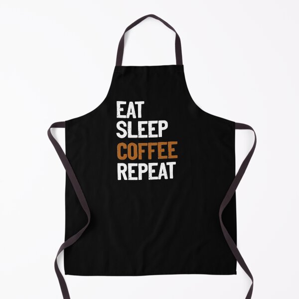 Item preview, Funny Eat sleep COFFEErepeat designed and sold by RedJazz.
