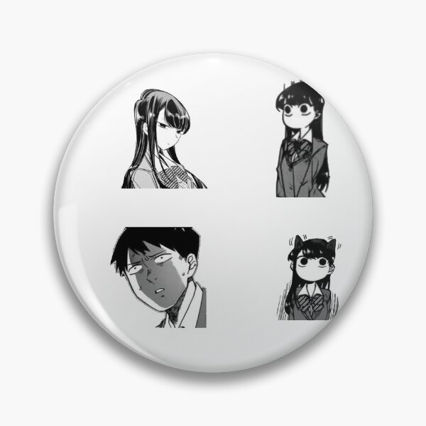 Item preview, STICKER PACK - Komi-san designed and sold by StickersMaker4U.