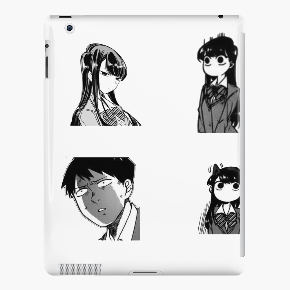 komi san can't communicate manga komi cat blush! iPad Case & Skin for Sale  by mushopea