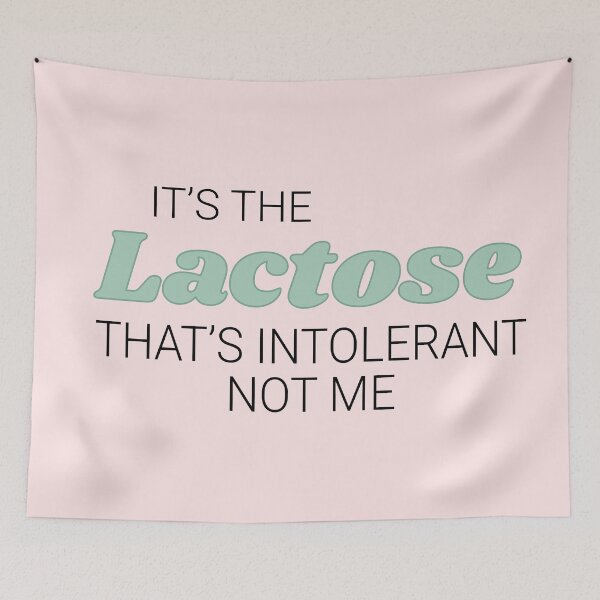 Item preview, Mint Green It’s the Lactose that’s intolerant, not me  designed and sold by allexieee.