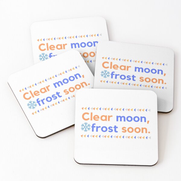 Item preview, Clear Moon Frost Soon designed and sold by MihaiER.