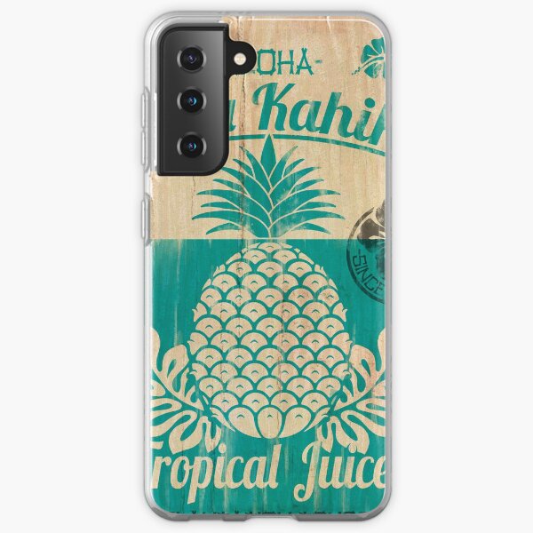 S/S 2015 - Pineapples - Hala Kahiki Juice Stand Samsung Galaxy Soft Case
