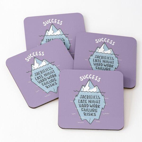 Item preview, Success Iceberg Quote designed and sold by aliisik.