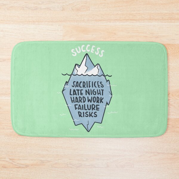 Item preview, Success Iceberg Quote designed and sold by aliisik.