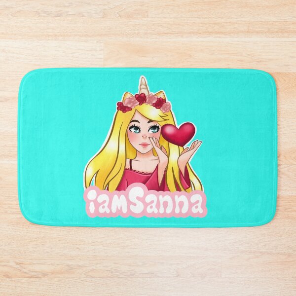 Item preview, iamSanna Loves Unicorns SKY BLUE designed and sold by Totkisha1.