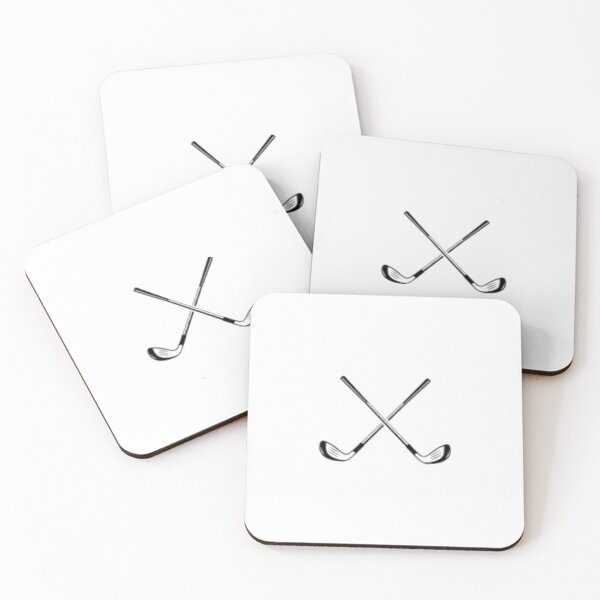 Item preview, crossed golf clubs logo designed and sold by AnthonyVdV.