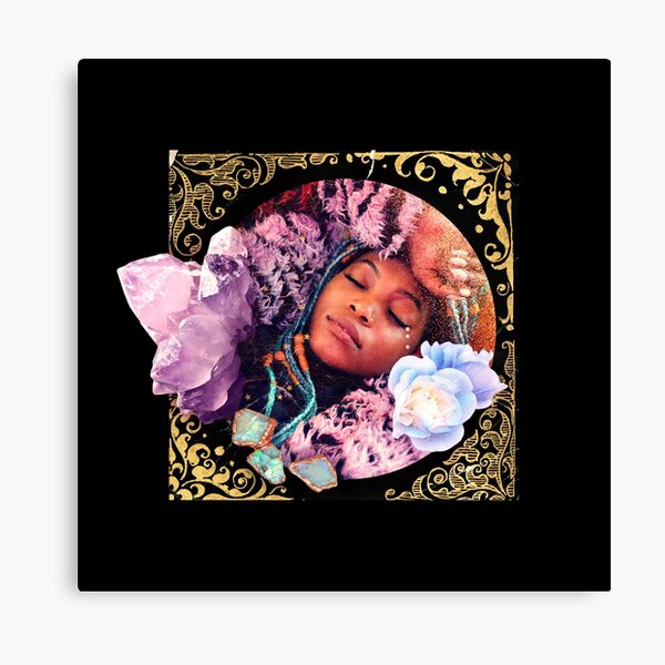 Ornaments of Gold, Part I: Lavender Quartz Canvas Print