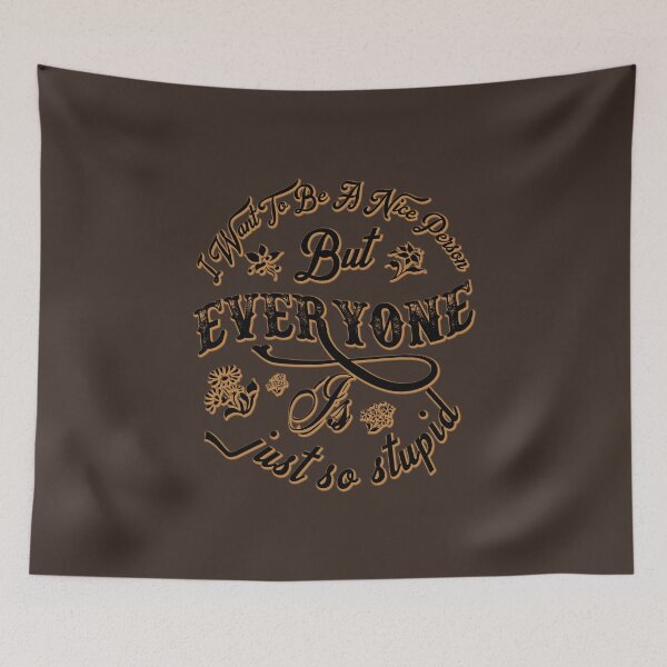 Item preview, i want to be a nice person but designed and sold by Thevulcano.