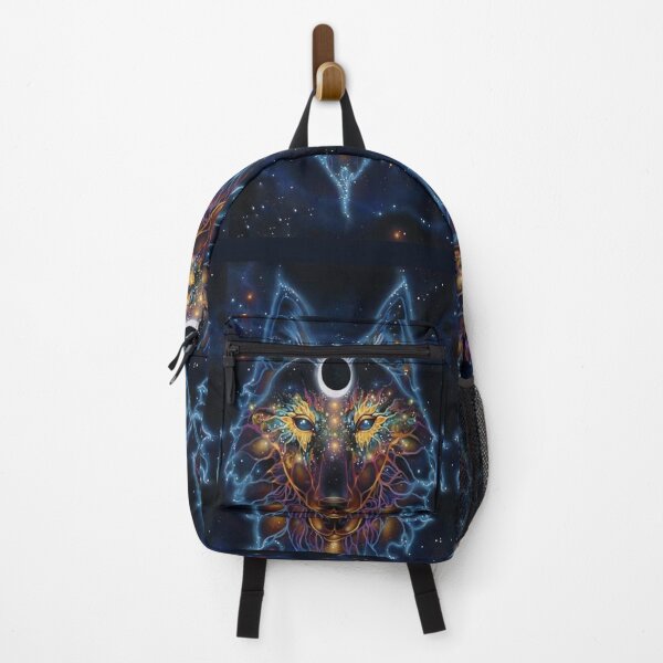 Item preview, wolf depiction with stars designed and sold by 42youbest.