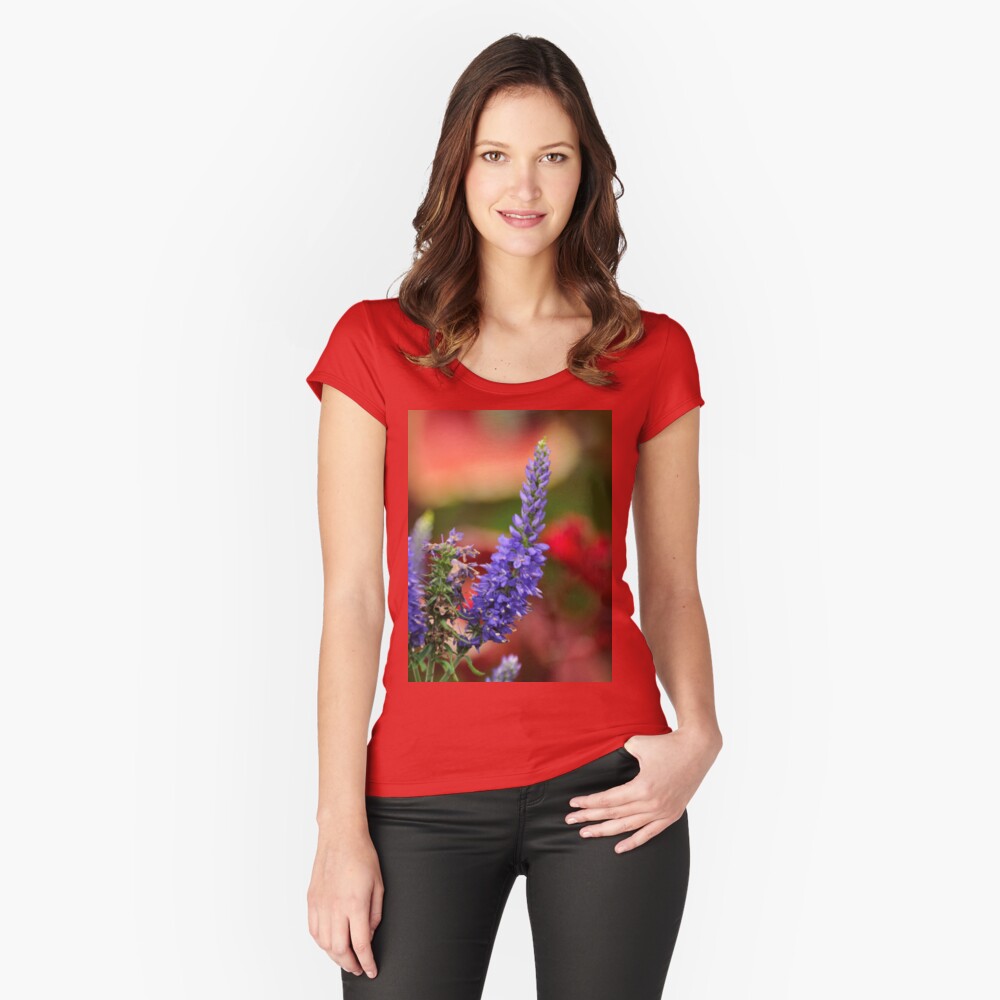 Item preview, Fitted Scoop T-Shirt designed and sold by michaelasamples.