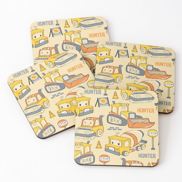 Item preview, Construction Trucks, Diggers, Excavators, Rollers, Signs for Hunter designed and sold by giftsbyminuet.
