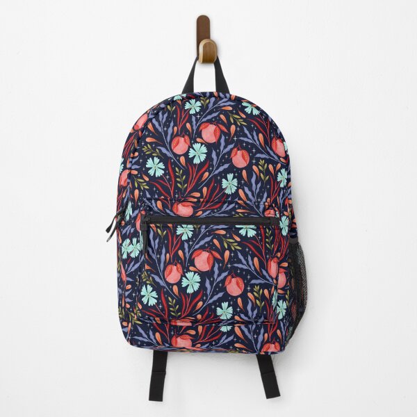 Item preview, Oranges and Wildflowers | Midnight Coral designed and sold by RebeccaFlaherty.