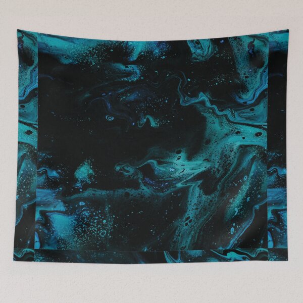 Item preview, Blue And Black Abstract  designed and sold by Creative19500.
