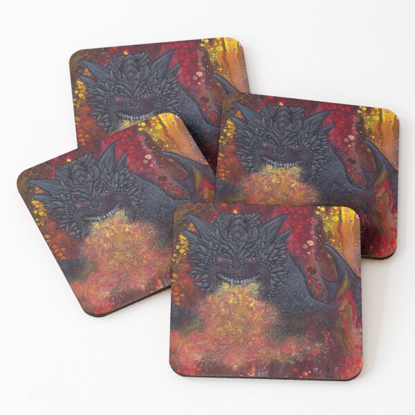 Item preview, Fire Breather Surreal Dragon designed and sold by Pretty And Obscure.