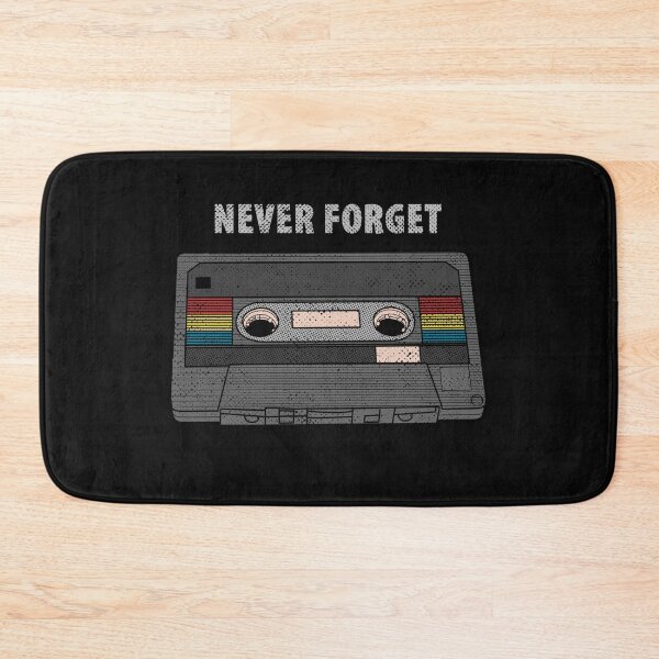Item preview, NEVER FORGET cassette tape mixtape old retro music designed and sold by leepianti.