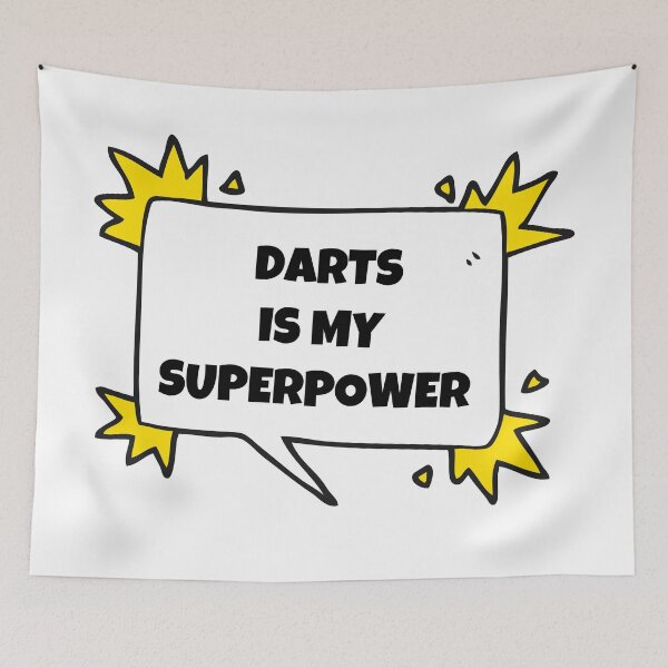 Item preview, Darts is my superpower designed and sold by TheGreenGoat.