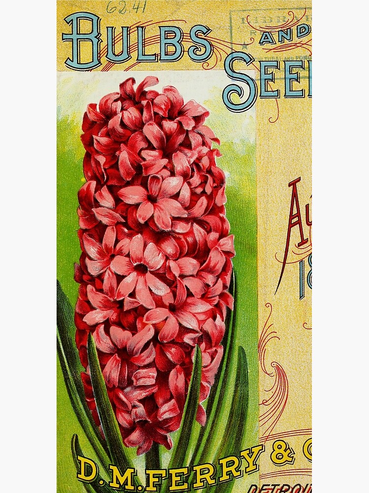 "Vintage Bulbs and Seeds Catalog Cover (1899)" Duffle Bag by