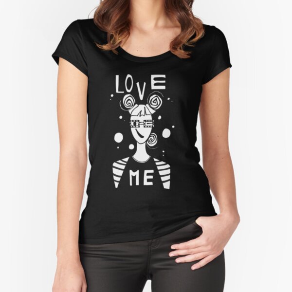 Love me Fitted Scoop T-Shirt