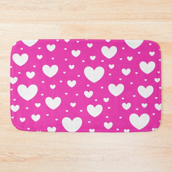 Item preview, White/PinkHearts Abstract Pattern designed and sold by Gevover.