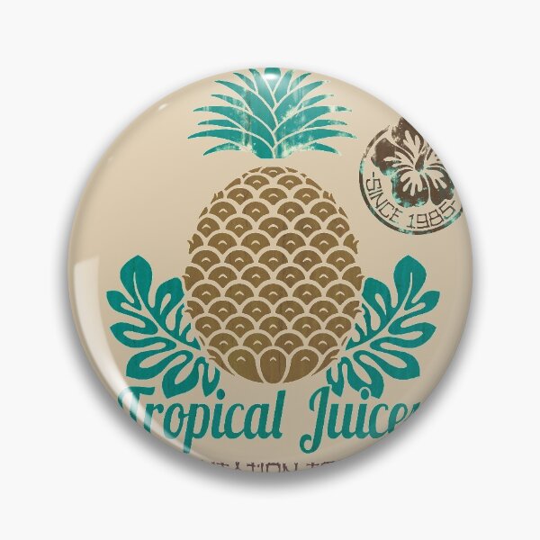 Item preview, S/S 2015 - Pineapples - Hala Kahiki Juice Stand designed and sold by Iker Paz Studio.