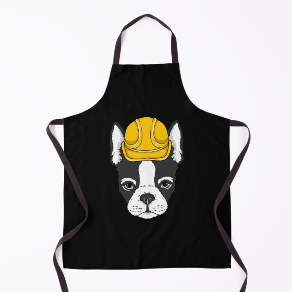 Item preview, Dog with helmet, construction worker, artisan gift designed and sold by tonstan.