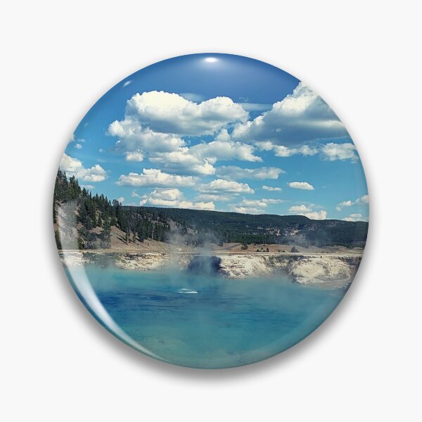 Item preview, Aqua Blue Geyser Water Pool Photo designed and sold by EdenLiving.