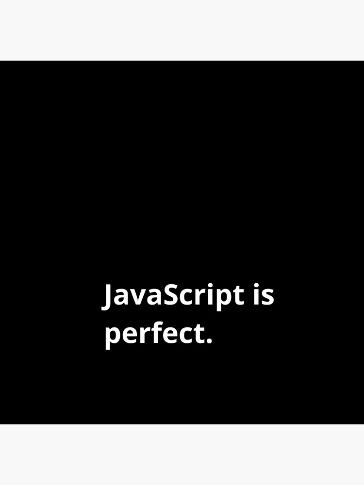 Thumbnail 4 of 4, Clock, JavaScript is perfect. designed and sold by bheberer.