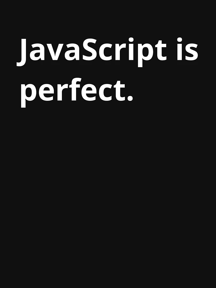 Thumbnail 4 of 4, Tank Top, JavaScript is perfect. designed and sold by bheberer.