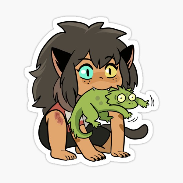 Baby Catra and Rogelio Pegatina