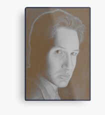 Mulder Metal Print