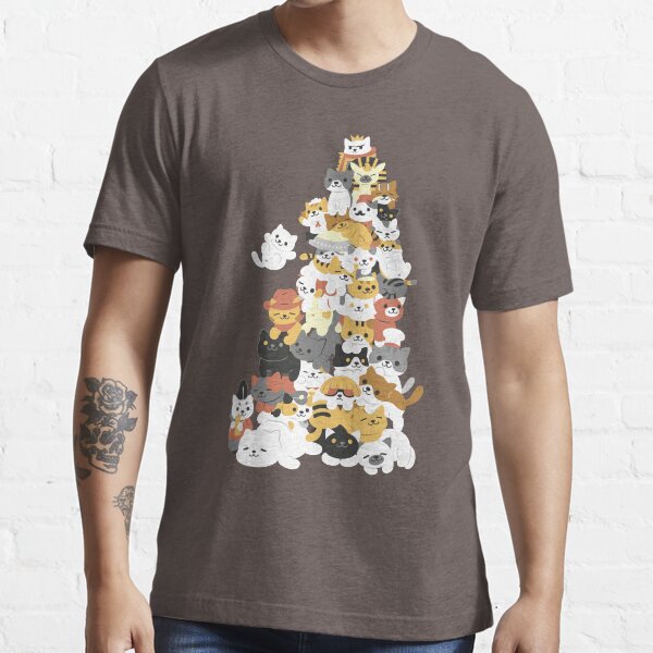 cat pile Essential T-Shirt
