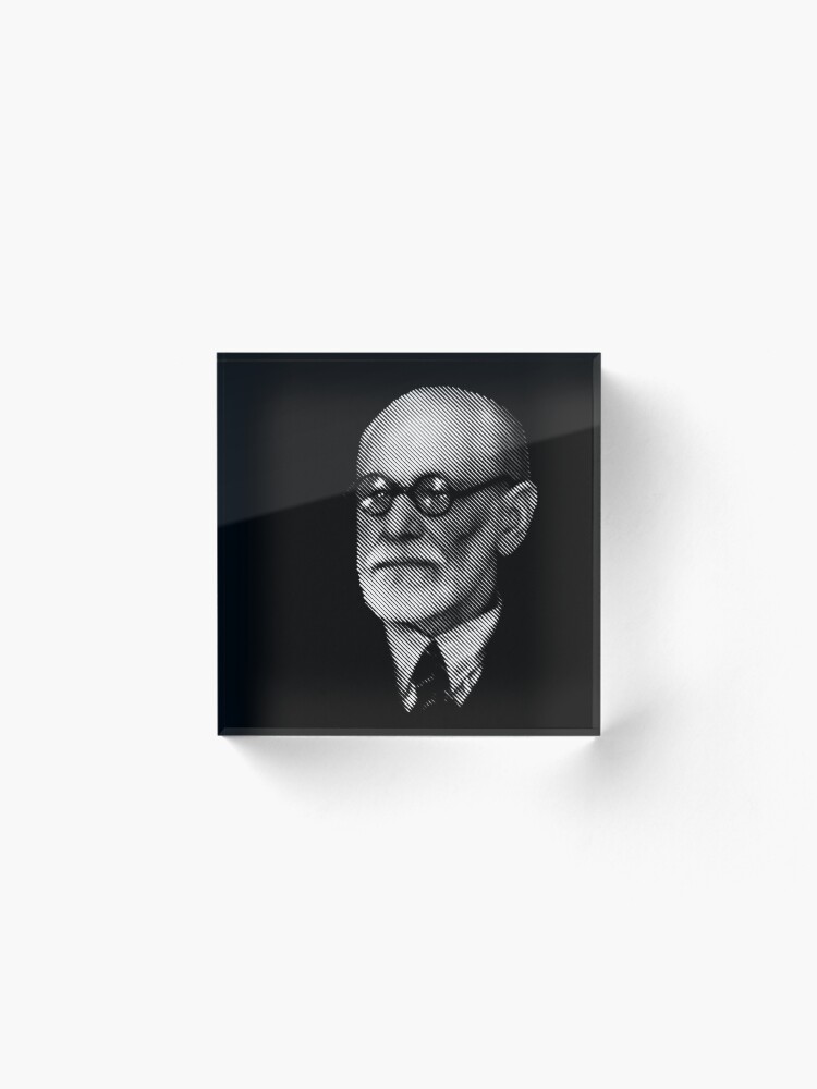 Alternate view of Sigmund Freud Acrylic Block