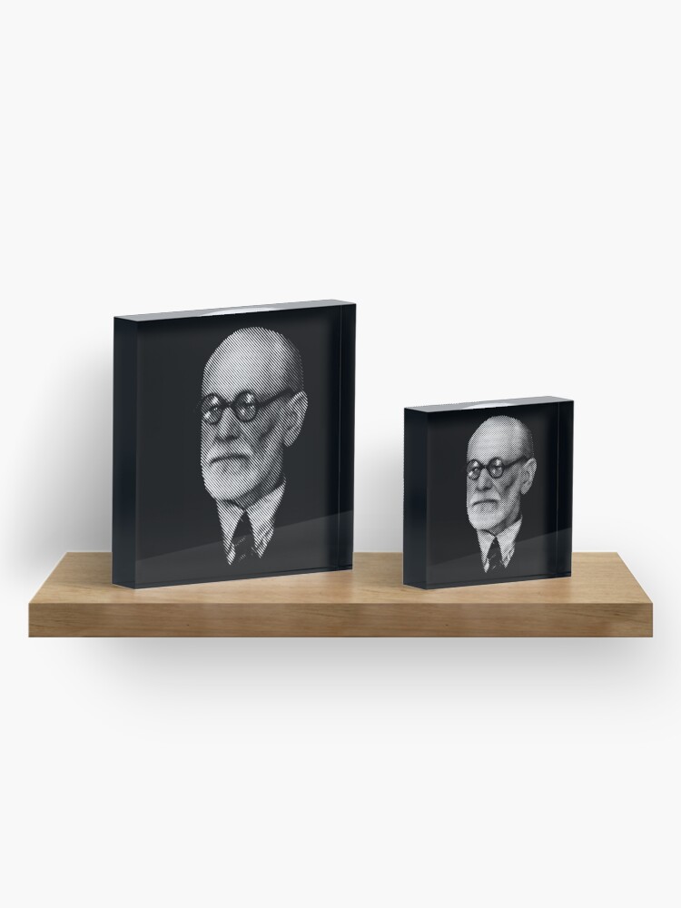 Alternate view of Sigmund Freud Acrylic Block