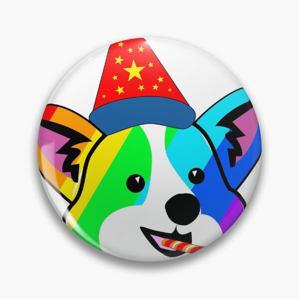 Artikelvorschau, Party Corgi entworfen und verkauft von bDesigned.