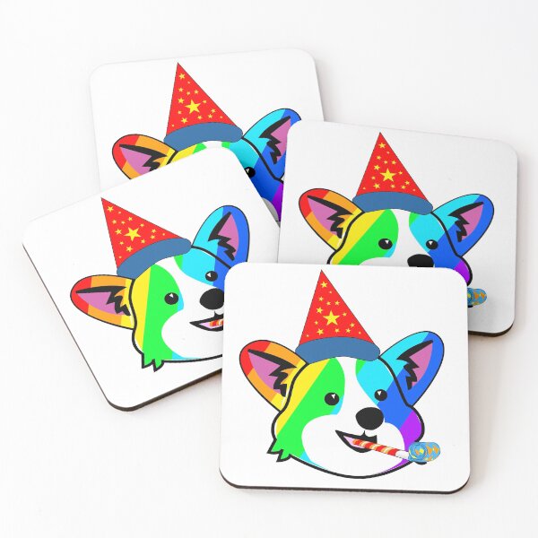 Artikelvorschau, Party Corgi entworfen und verkauft von bDesigned.