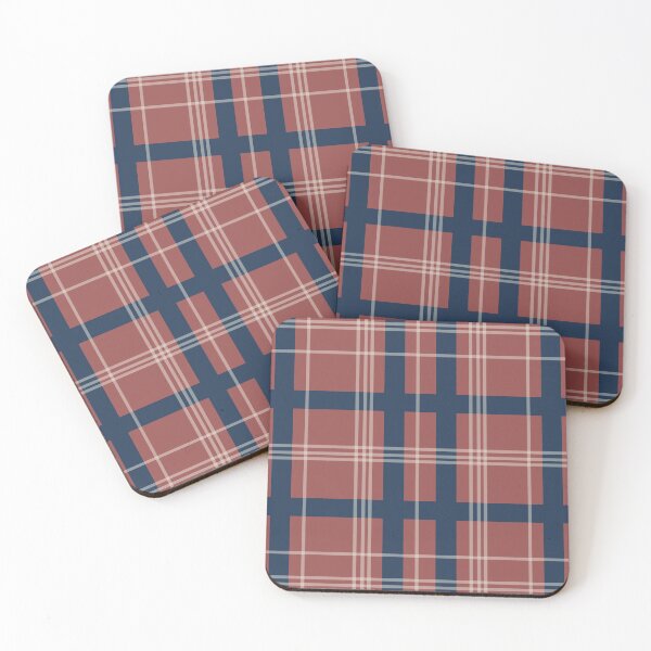 Item preview, Red and blue checkered pattern designed and sold by Abbara.