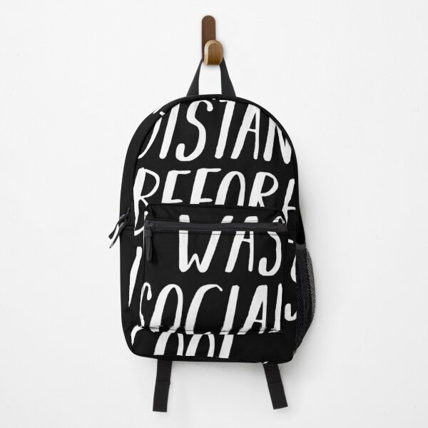 Item preview, Social Distancing Antisocial Introvert Funny Flu designed and sold by majuga.