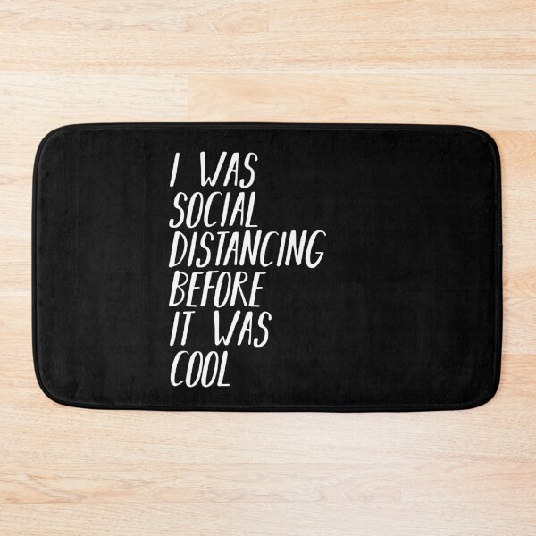 Item preview, Social Distancing Antisocial Introvert Funny Flu designed and sold by majuga.