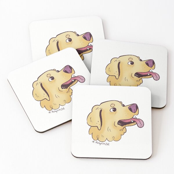 Item preview, Happy Golden Retriever designed and sold by Rebpunzel.