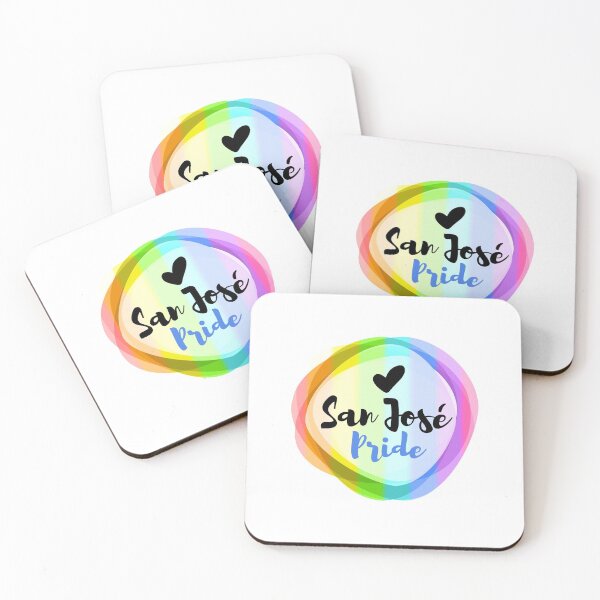 Item preview, San José Pride - San Jose Gay LGBT colorful circle designed and sold by mgoo.