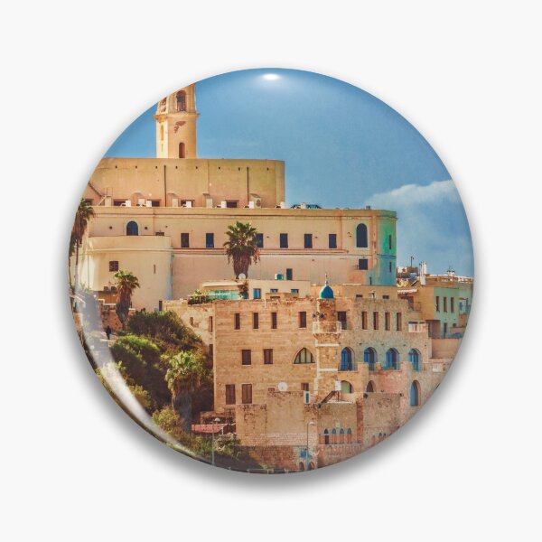 Item preview, Viejo paisaje urbano de Jaffa, Israel designed and sold by DFLC Prints.