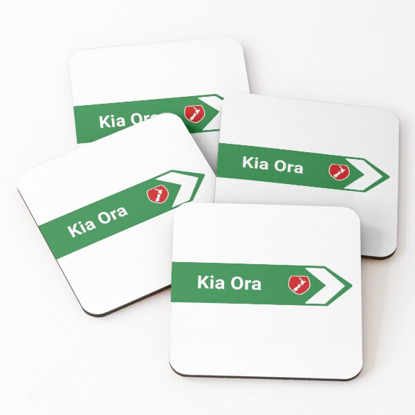 Item preview, New Zealand-Road-Sign-Kia Ora designed and sold by LatitudeNZ.