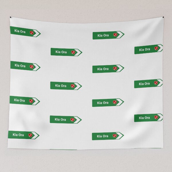 Item preview, New Zealand-Road-Sign-Kia Ora designed and sold by LatitudeNZ.