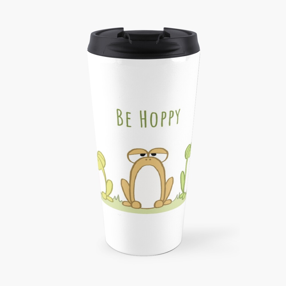 Be Hoppy Frogs Travel Mug