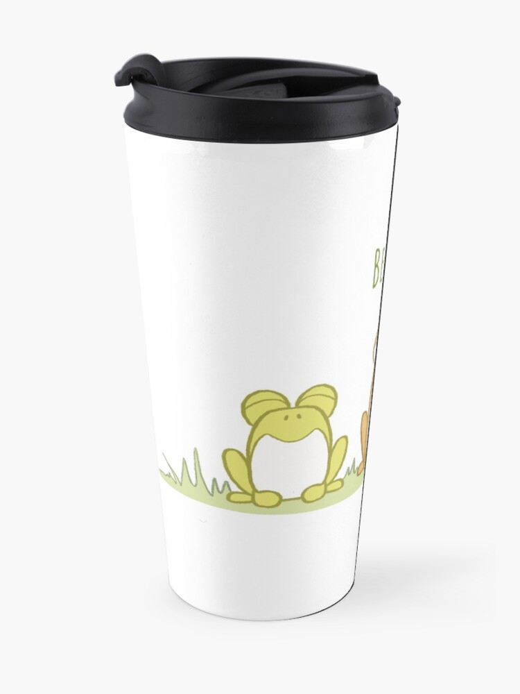 Alternate view of Be Hoppy Frogs Travel Mug
